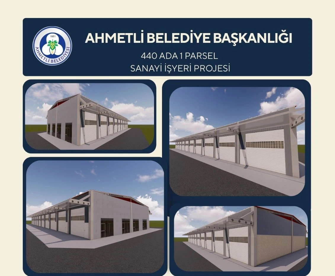 22 Adet Sanayi Dükkanı Projesi